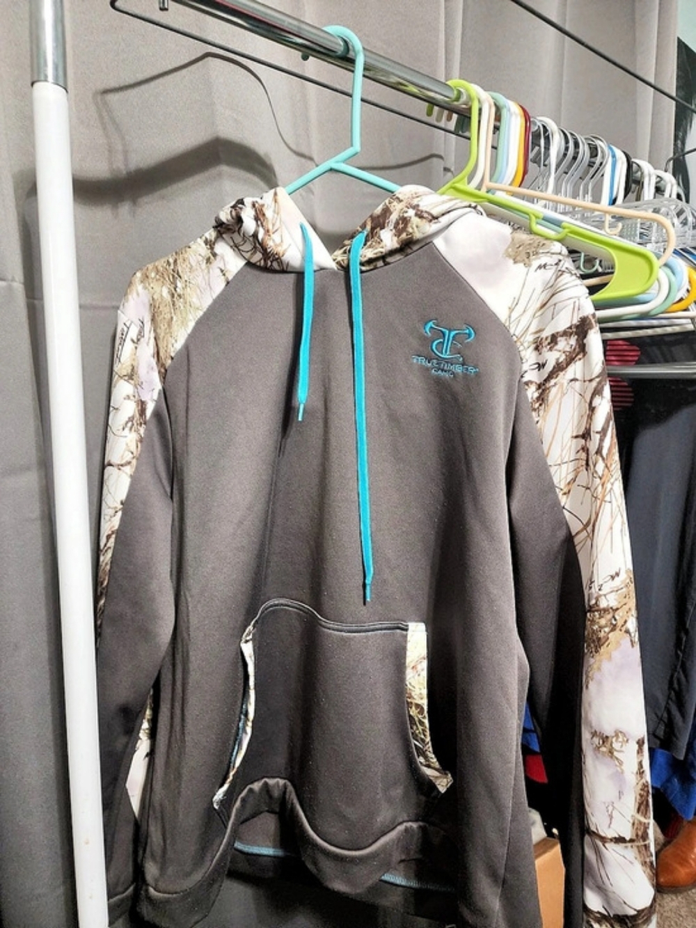 Truetimber Men's Camo Sleeve Hoodie XL Like New
